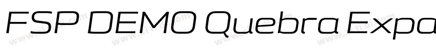 FSP DEMO Quebra Expa字体转换